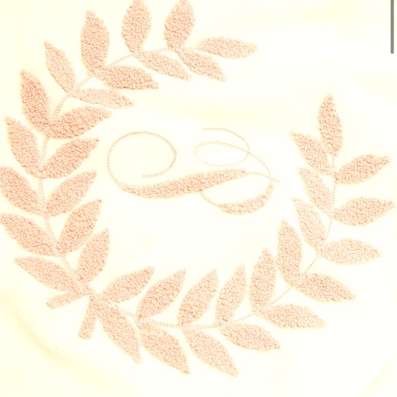 Victoria Secret Pink 2Pc Pajama Set Cream Polar Fleece Short & Hoodie Top New XL - Picture 3 of 9